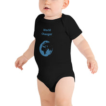 "World Changer" Baby short sleeve one piece (multiple colors)