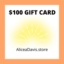 AliceaDavis.store gift card