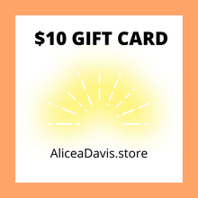AliceaDavis.store gift card