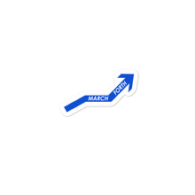 March Forth Movement Symbol Bubble-free stickers